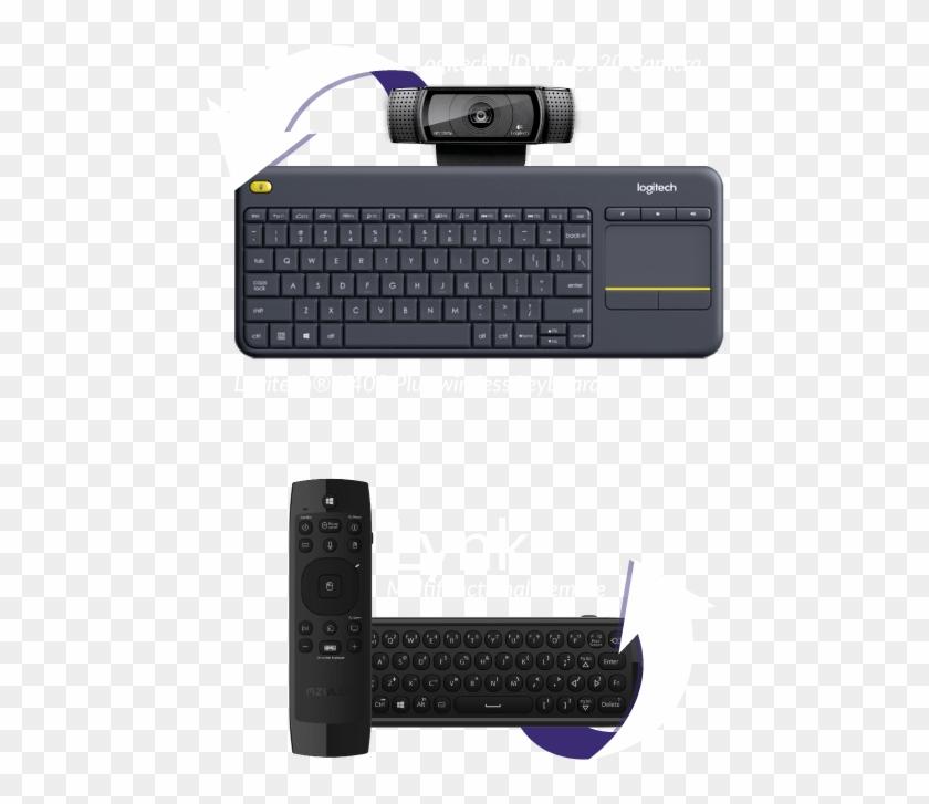 Mix And Match Your Access3 With Our Lynk Multifunctional - Teclado K400 Plus Clipart #737498