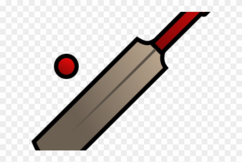 Ball Clipart Cricket Bat - Png Download #737788