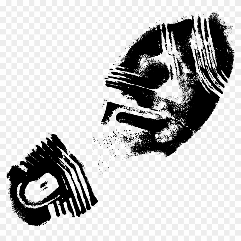 1583 X 1506 3 - Png Footprint Clipart #738179
