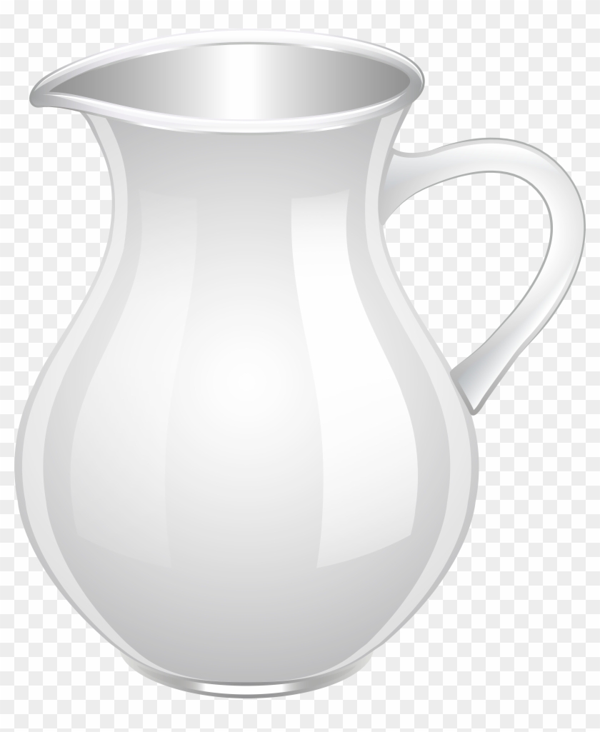 White Jug Png Clip Art Transparent Png