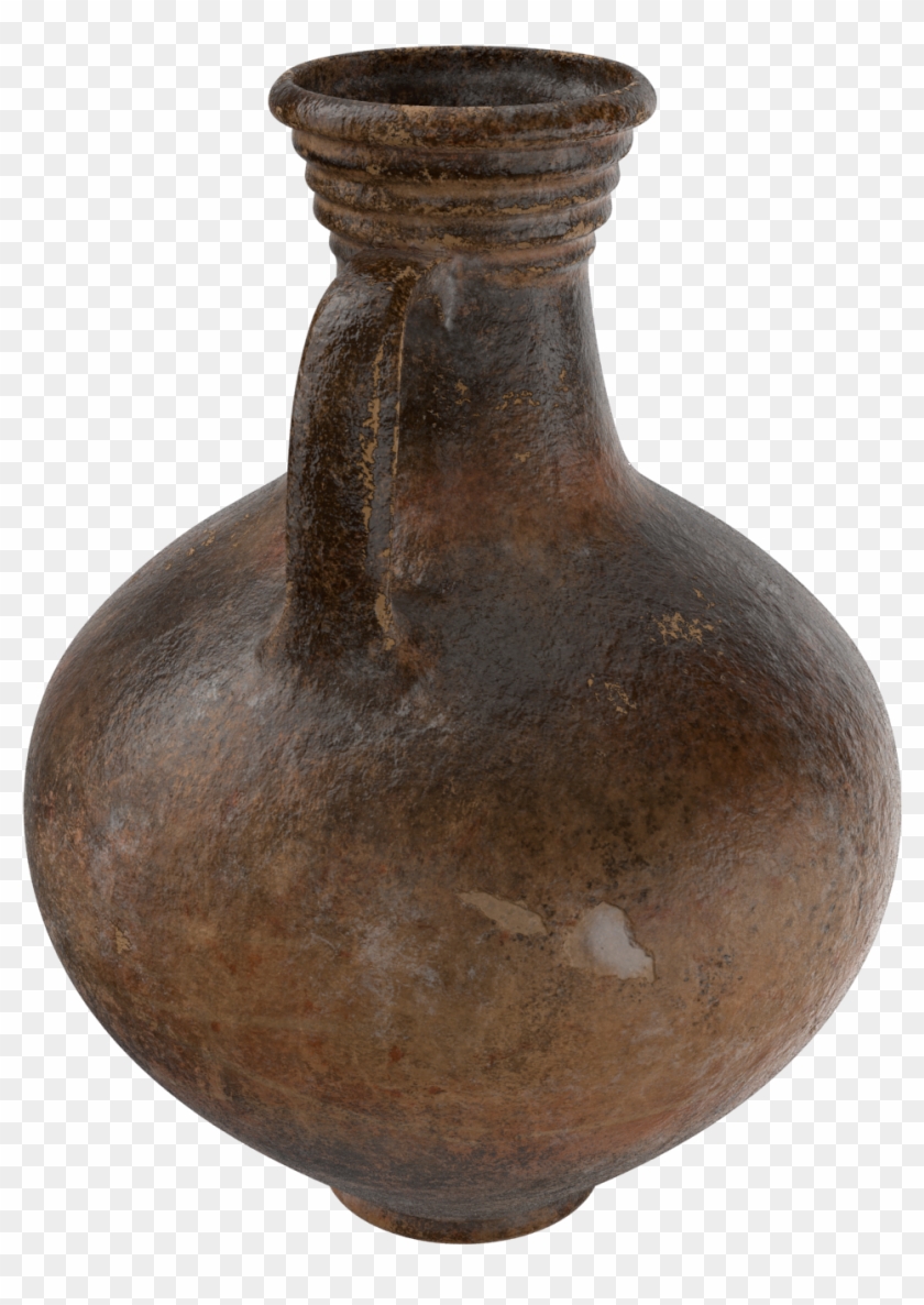 Ceramic Wine Jug - Earthenware Clipart #738564