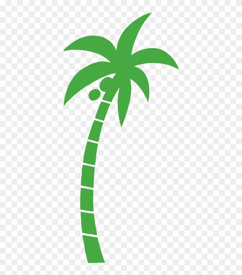 Coconut Trees Logo 2 By Michelle - Coconut Tree Logo Png Clipart