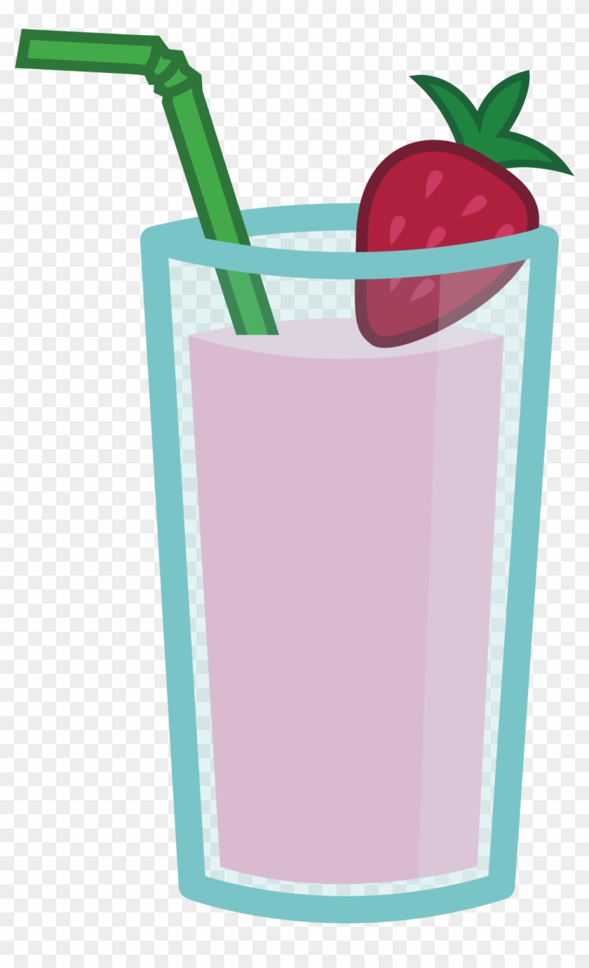 Drink Clipart Smoothie Cup Pencil And In Color Drink - Strawberry And