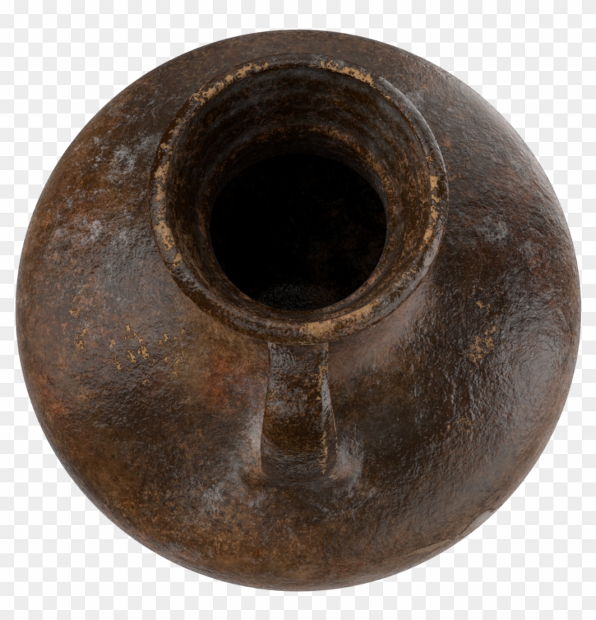 Ceramic Wine Jug Top - Artifact Clipart #739307