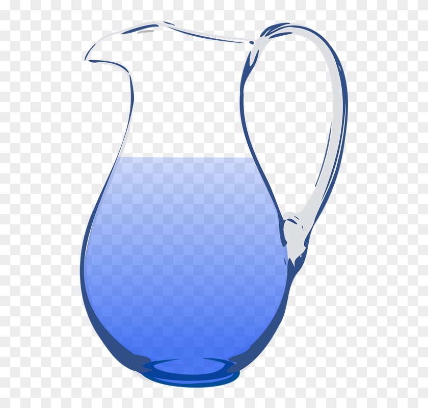 Bottle Clipart Water Jug - Pitcher With Water Clipart - Png Download #739843