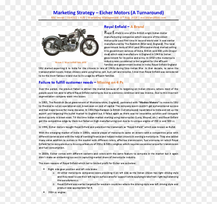Pdf - Royal Enfield 500 Twin Clipart