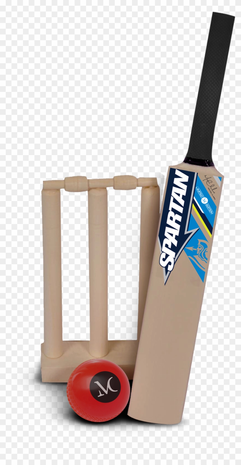 Dont Let The Little One's Miss Out On The Cricket Season - Cricket Bat Ball Stump Png Clipart #740477