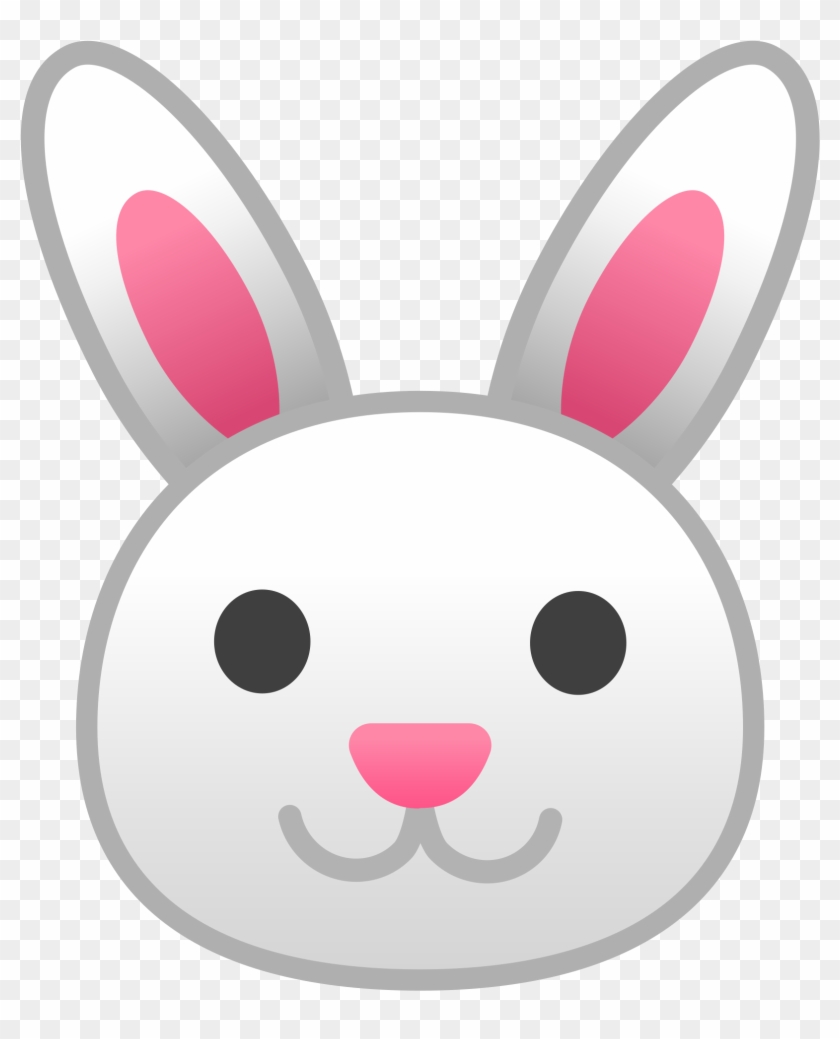 Svg Transparent Library Easter Head Png For Free Download - Bunny Emoji Clipart