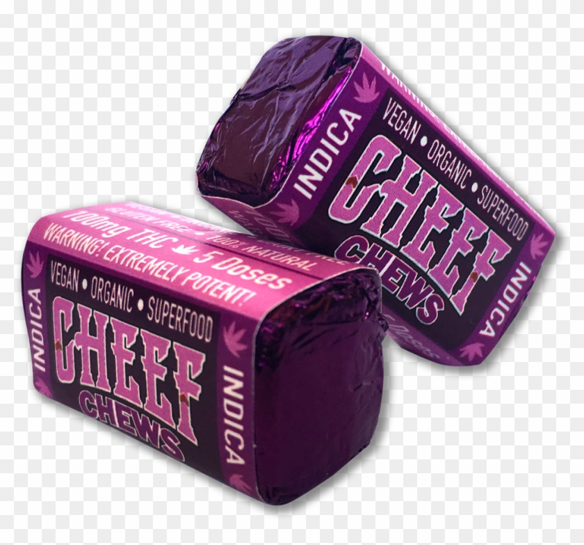 Cheef Chews Indica 100mg - Chocolate Clipart