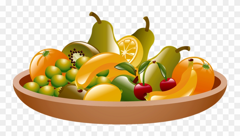 750 X 422 8 - Bowl Of Fruits Clipart - Png Download #741138