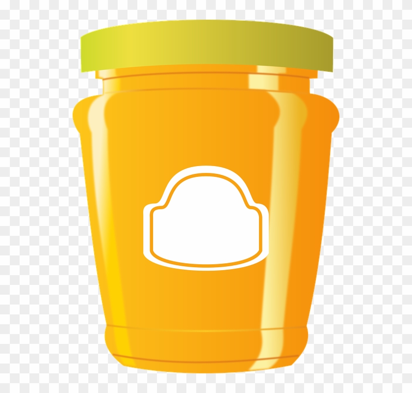 Jar Vector Png - Marmellata Clipart Transparent Png #741166