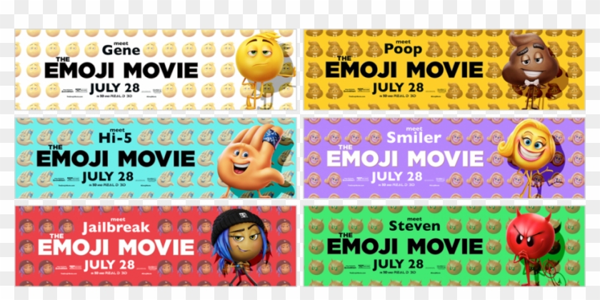As Such, Gene, Hi-5 And Jailbreak Are Featured Together - Steven The Emoji Movie Clipart