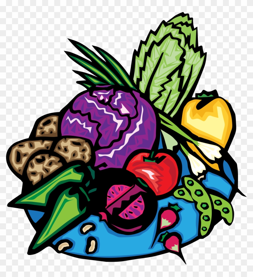 Vegetables Clipart Icon - Animasi Buah Dan Sayur - Png Download