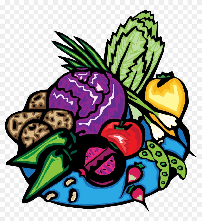 Vegetables Clipart Icon - Animasi Buah Dan Sayur - Png Download #741269
