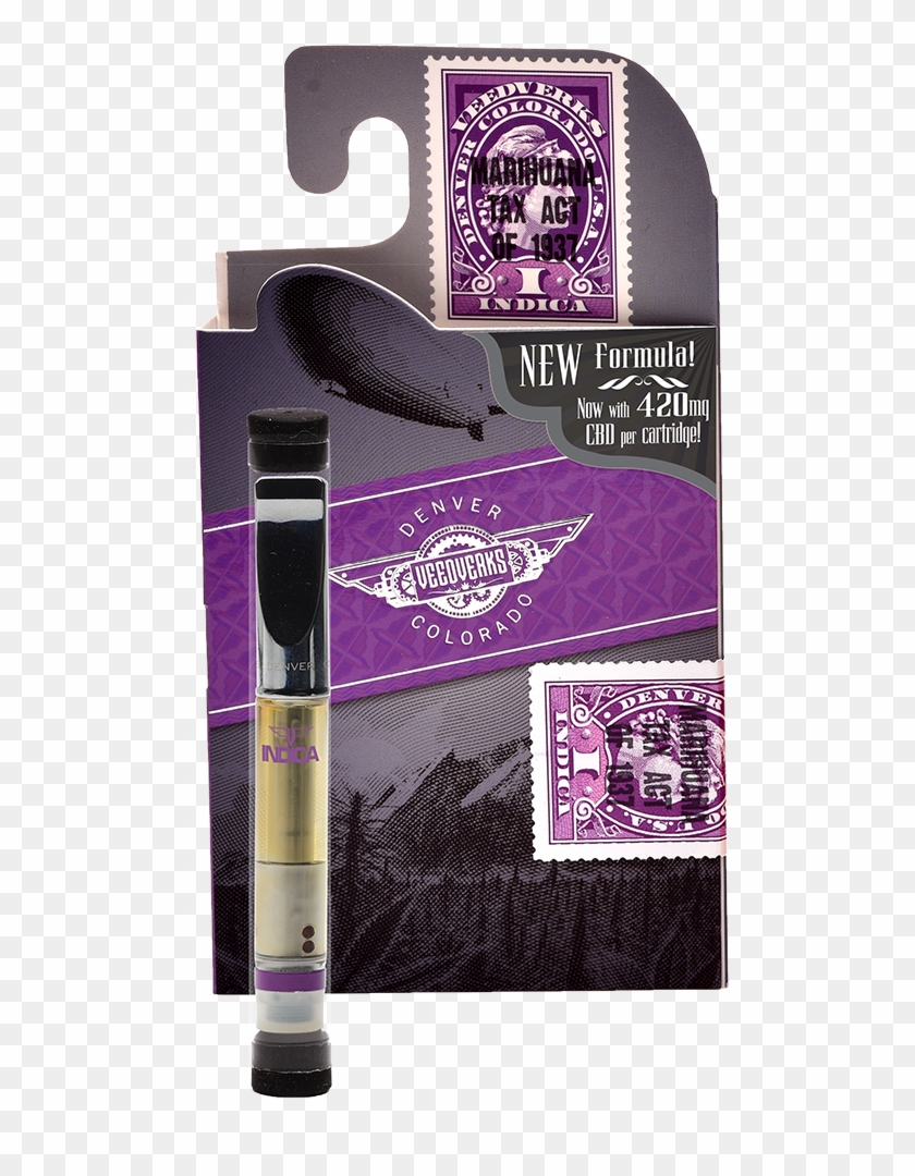 Indica 420 Mg Cbd Vape Pen Cartridge - Cannabidiol Clipart