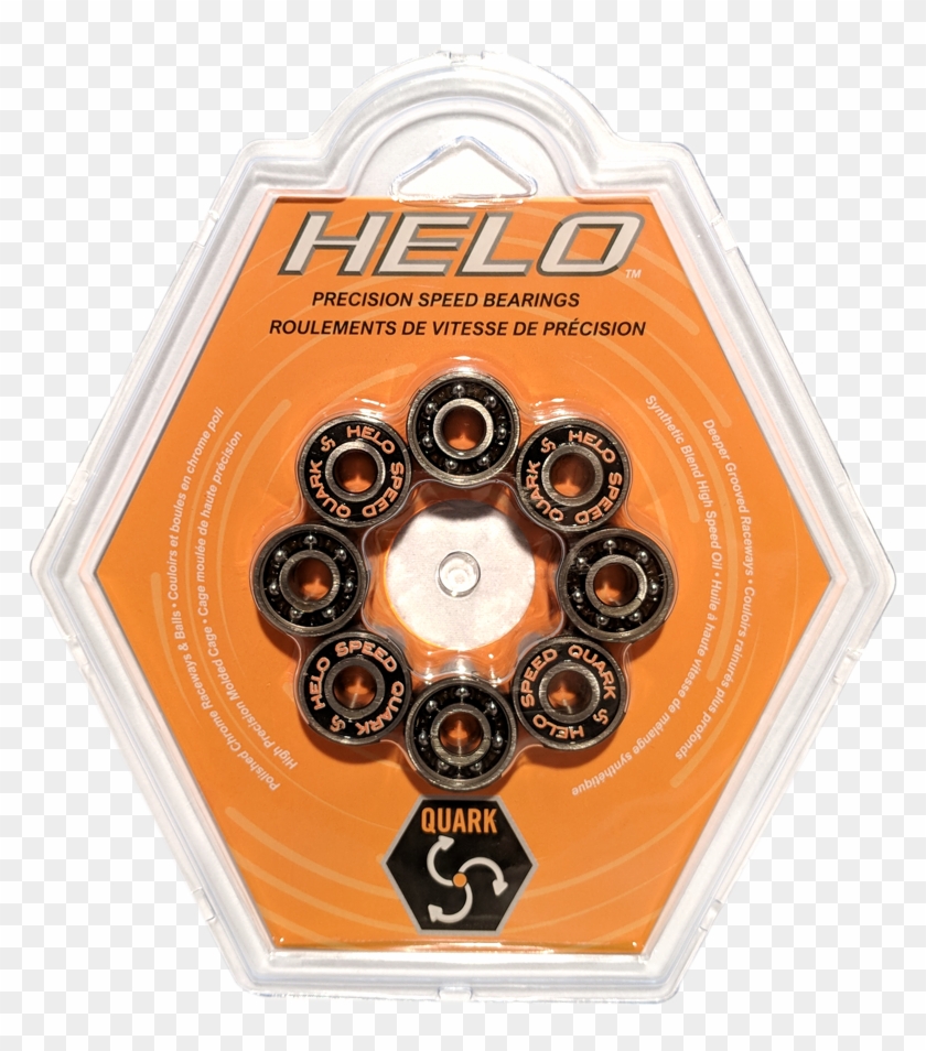 Helo Precision Speed Bearings - Skateboard Wheel Clipart #741412