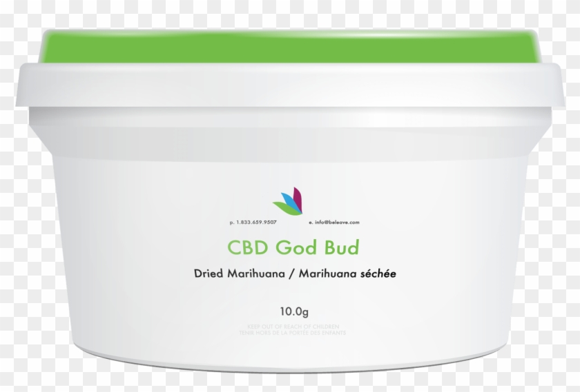 Cbd God Bud - Label Clipart #741806