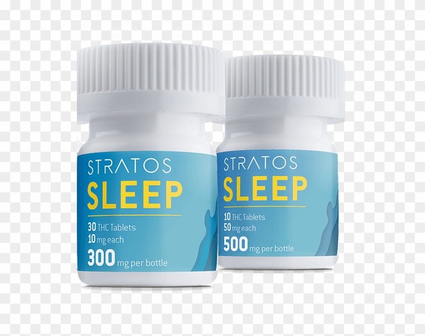Stratos Sleep 500mg - Bottle Clipart #742085