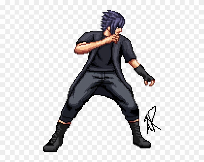 #fanart #sprite #pixel #ffxv #noctis #videogames #finalfantasy - Noctis Sprite Clipart #742164