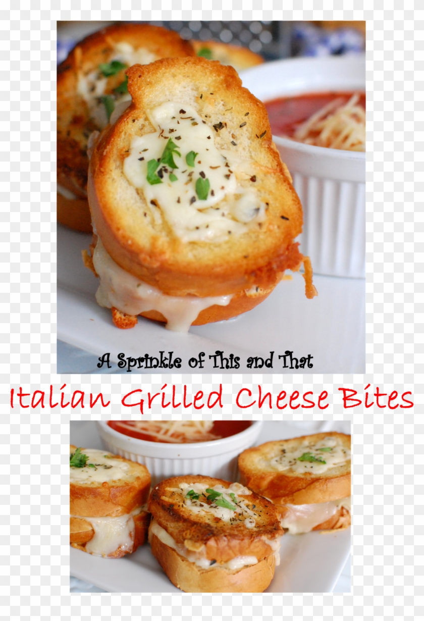 Italian Grilled Cheese Bites Clipart #742275