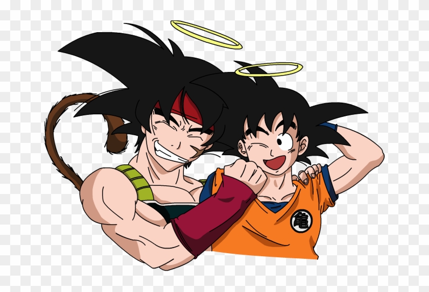 Bardock Lovers Images Father And Son Wallpaper And - Goku Y Bardock Clipart #742410