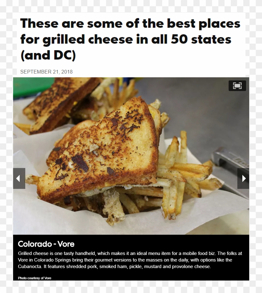 Usa Today's Travel Website Said We Have The Best Grilled - French Toast Clipart