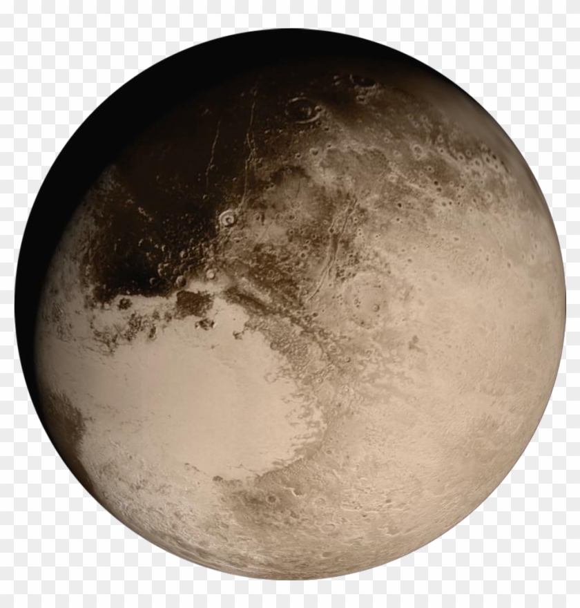 Pia19873 Pluto Newhorizons Flyingpastimage 20150714 - Pluto Planet No Background Clipart