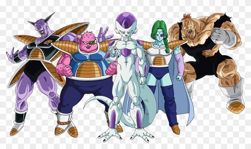 Frieza's Army - Cartoon Clipart #742860