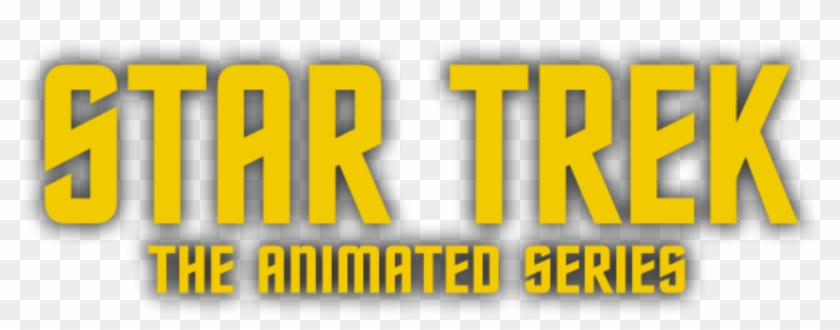 Open - Star Trek The Animated Series Logo Clipart #742938