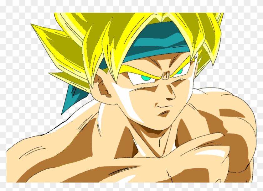 The Descendant Of Bardock As His Pure Super Saiyan - Bardock Super Saiyan Clipart #743069