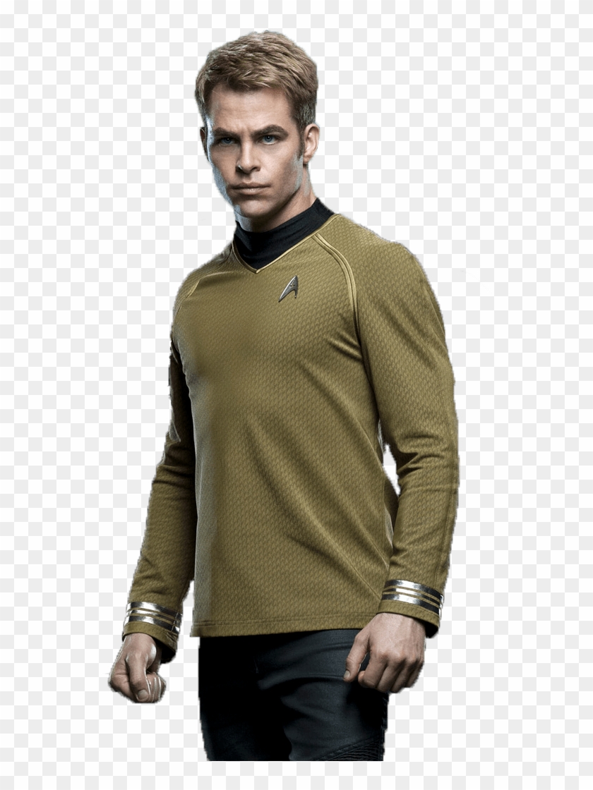 Chris Pine James T - Chris Pine Star Trek Costume Clipart #743274