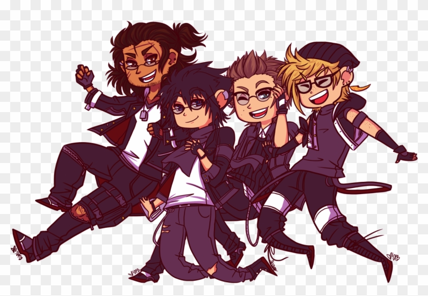 Noctis - Cartoon Clipart #743308