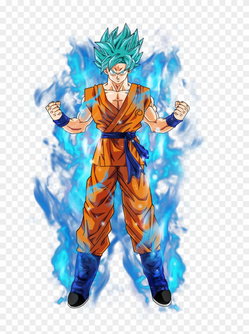 O Verdadeiro Poder De Goku Super Saiyajin Blue Debate - Goku Super Saiyan Blue Clipart