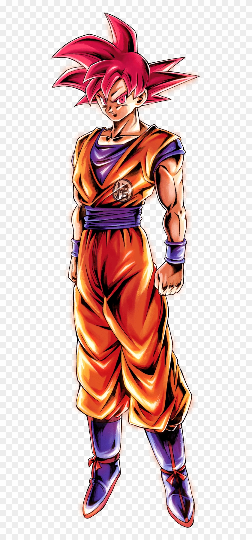 Dragon Ball Legends Super Saiyan God Goku Clipart