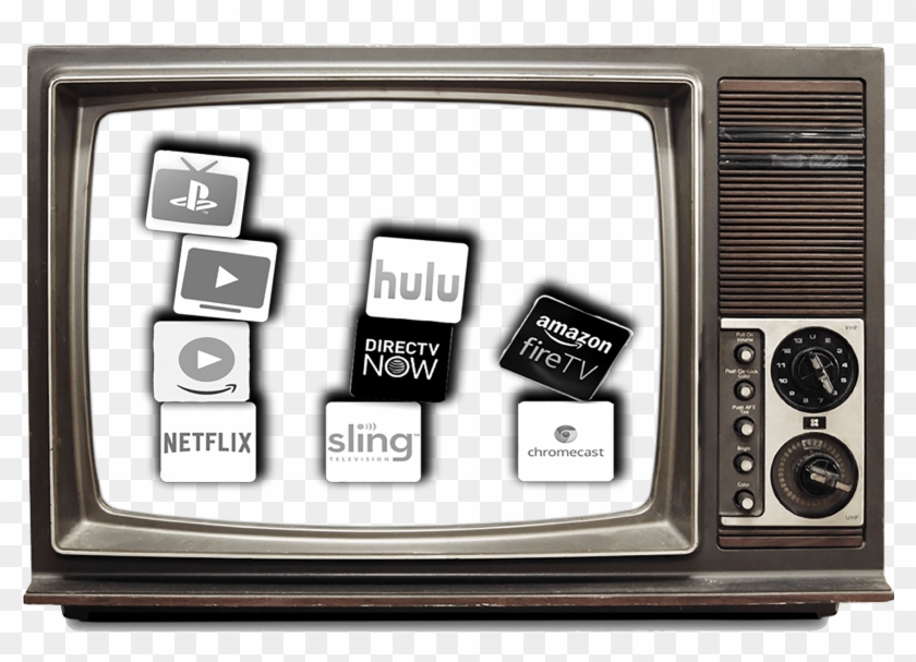 Tag - Hulu - Old Tv Transparent Background Clipart #743759