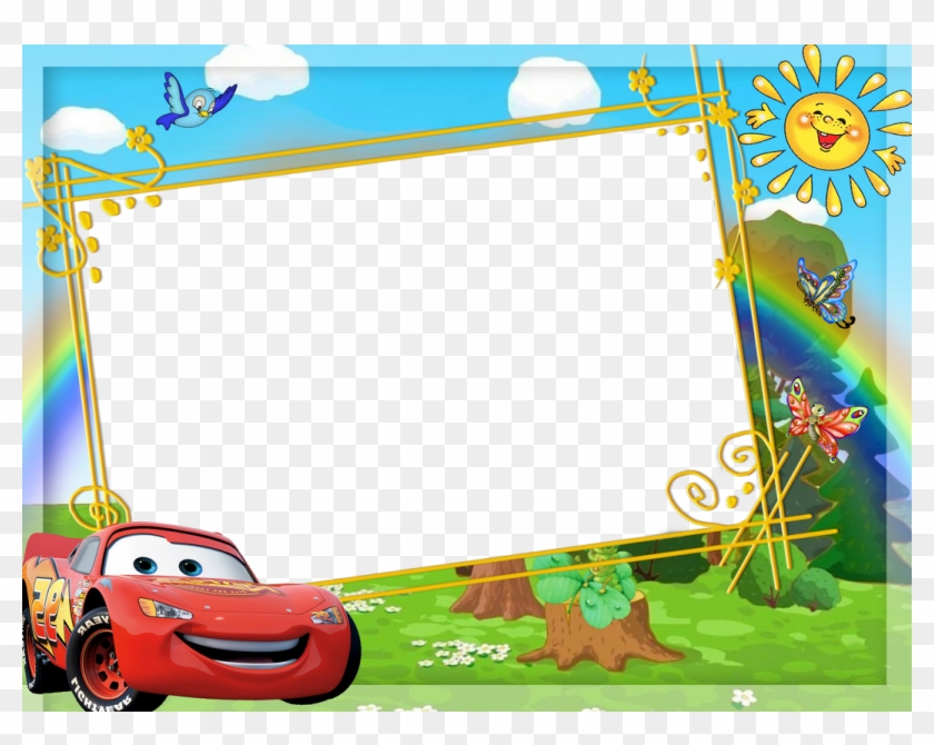 Download Marco Para Fotos Rayo Mcqueen Clipart Lightning - Png Download #743894