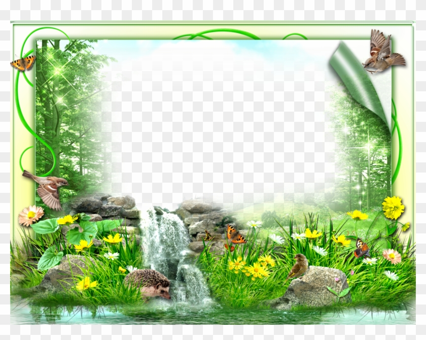 Nature Frame Png Clipart #744041