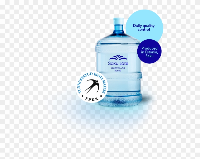 Saku Läte Drinking Water Has Been Recognised With The - 19 Litre Water Bottle Aquafina Clipart #744131
