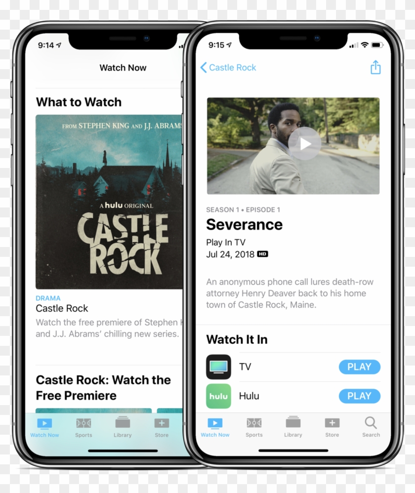 Castle Rock In The Apple Tv App - Iphone Clipart #744208