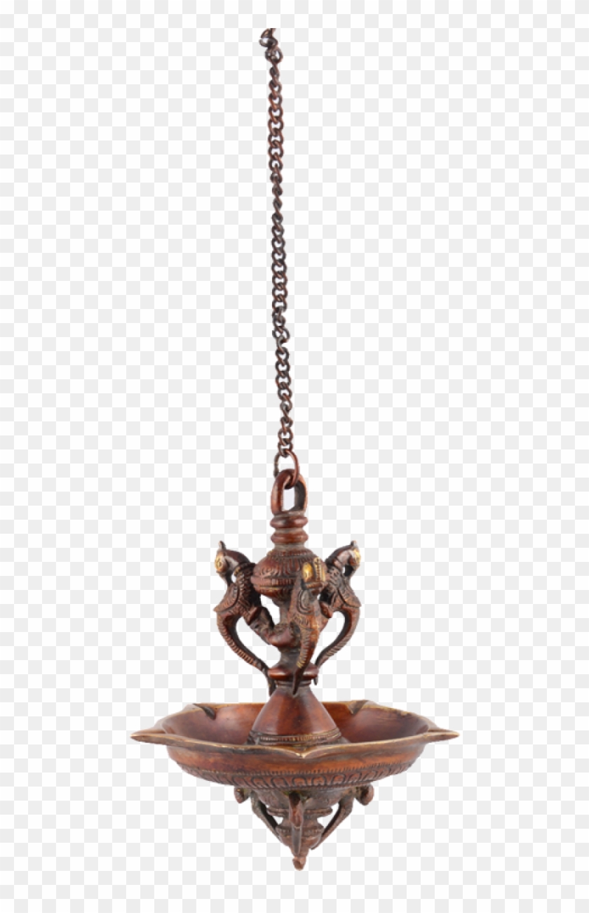 Hanging Diya Png - Brass Hanging Diya Png Clipart