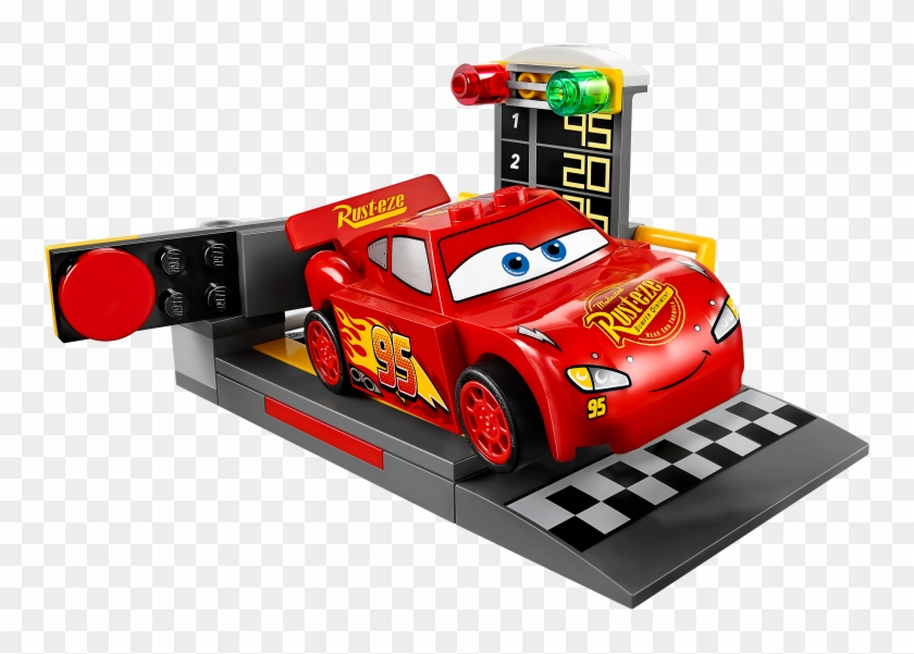 Lightning Mcqueen Speed Launcher - Lightning Mcqueen Lego Juniors Clipart #744307