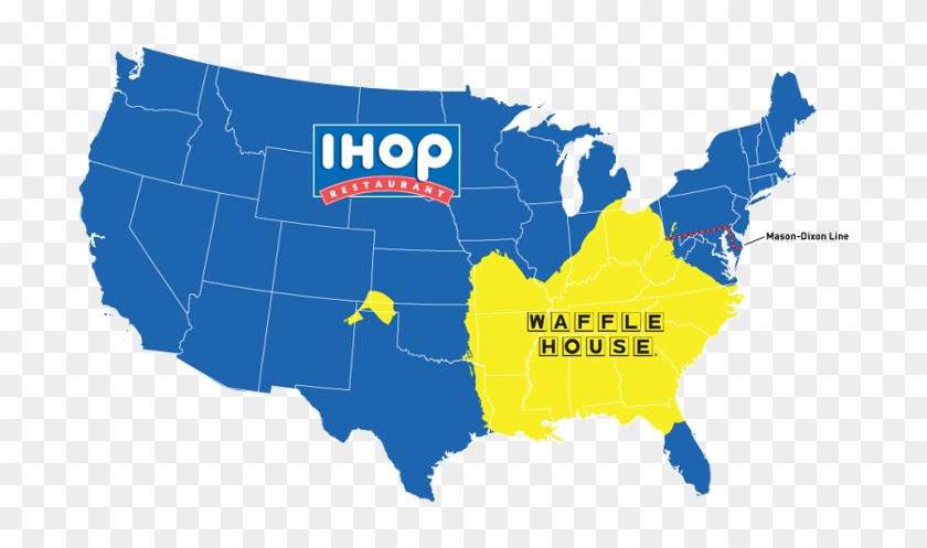 19 Maps That Prove South Florida Is Not Really The - Waffle House Map Clipart