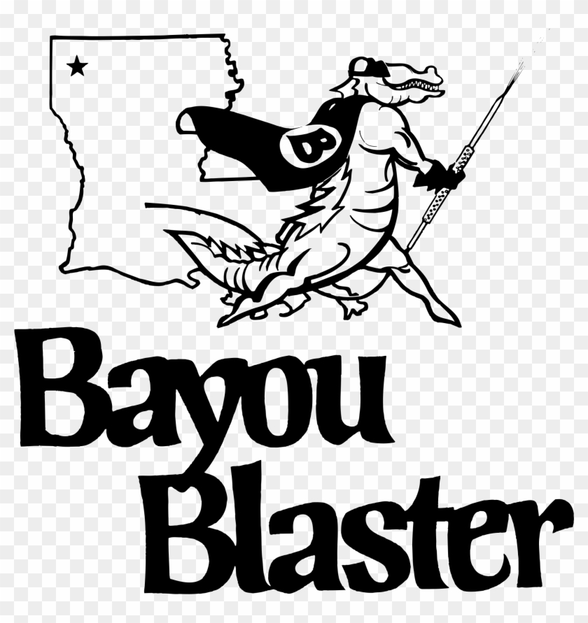 Bayou Blaster Logo Png - Cartoon Clipart #744605