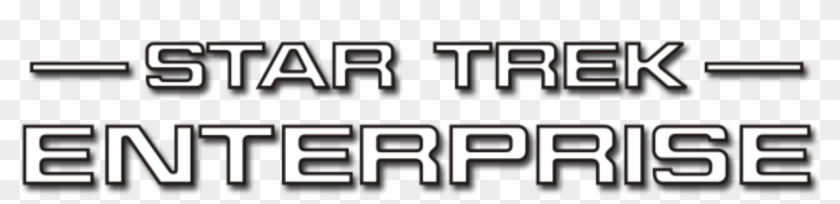 2001-2005 - Star Trek Enterprise Logo Clipart #744920