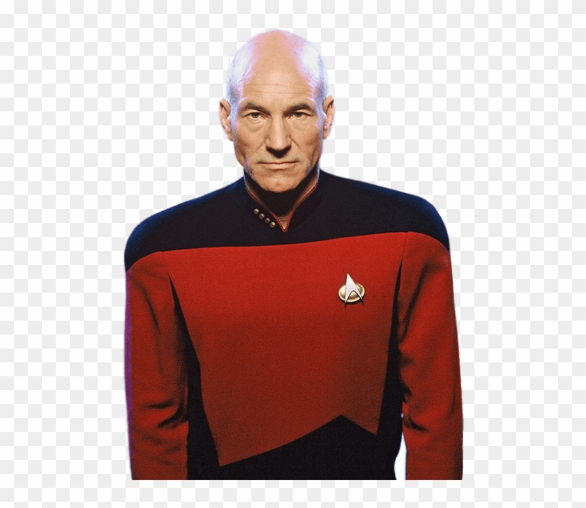 However, He Is Busy Making Star Wars - Captain Jean Luc Picard Clipart #745479