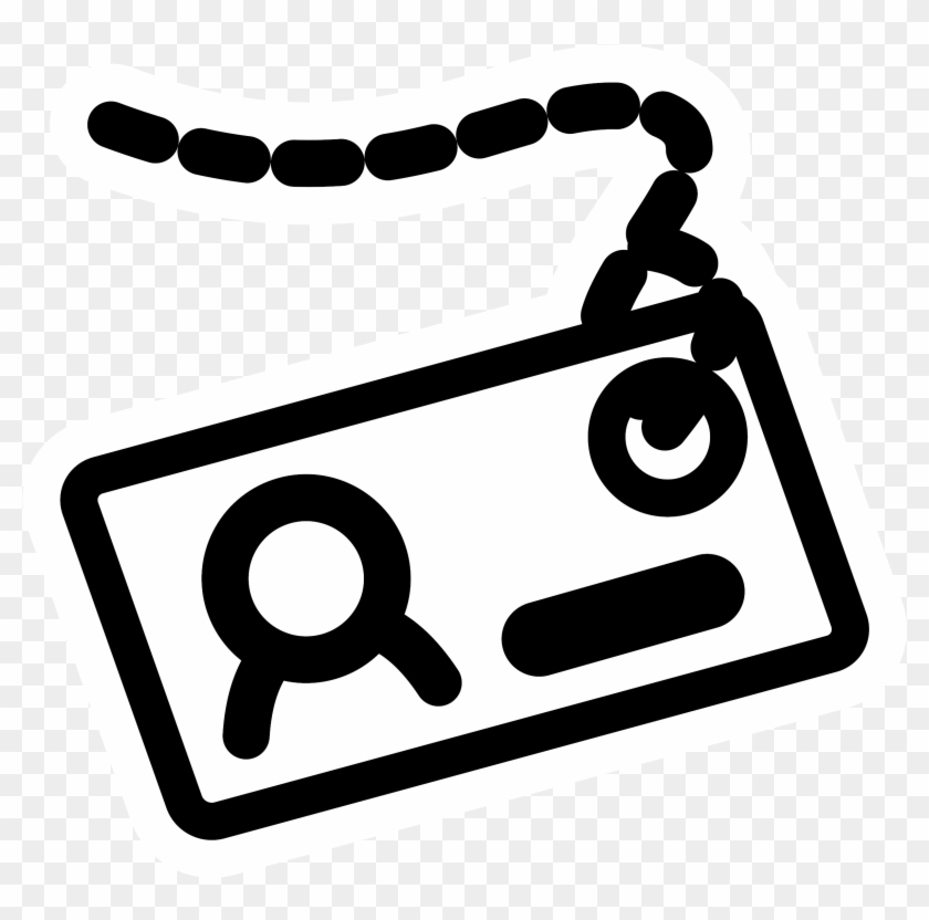 This Free Icons Png Design Of Mono Tag-folder Clipart