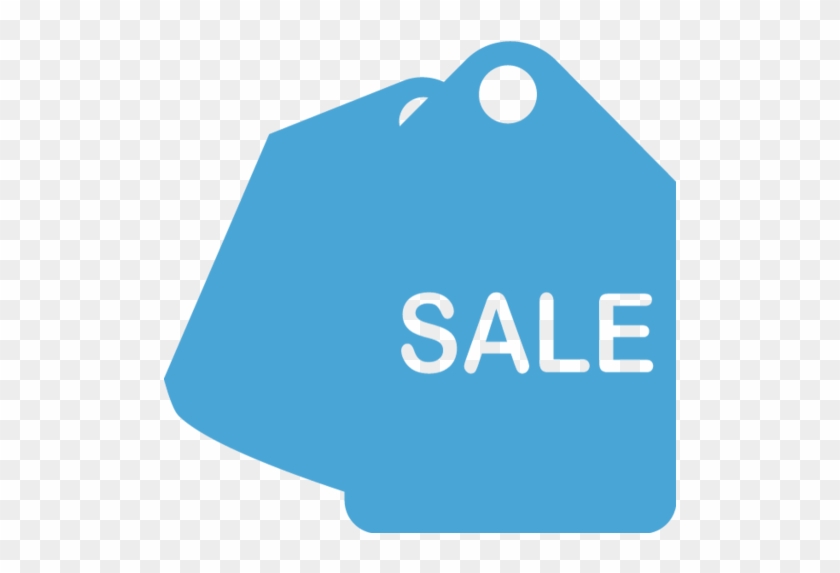 Sale Tag - Blue Sales Icon Png Clipart