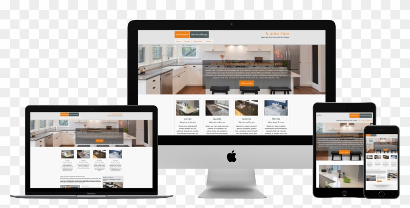 Responsive Web Design - Website Clipart