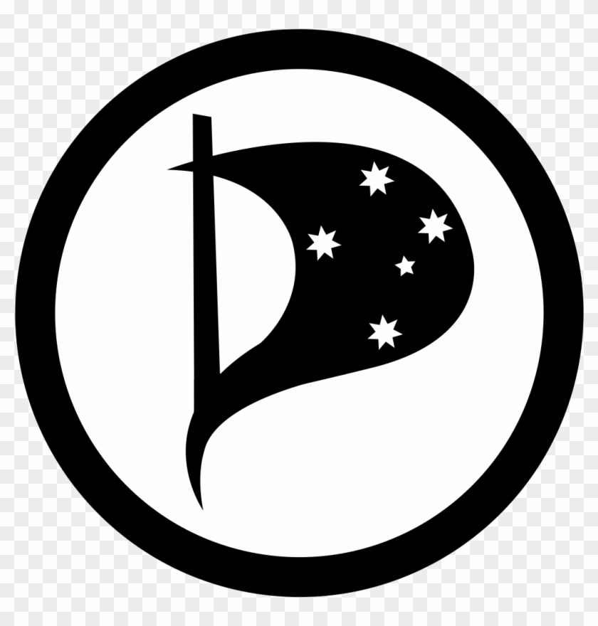 Pirate Party Australia - Pirate Party Australia Logo Clipart #746709