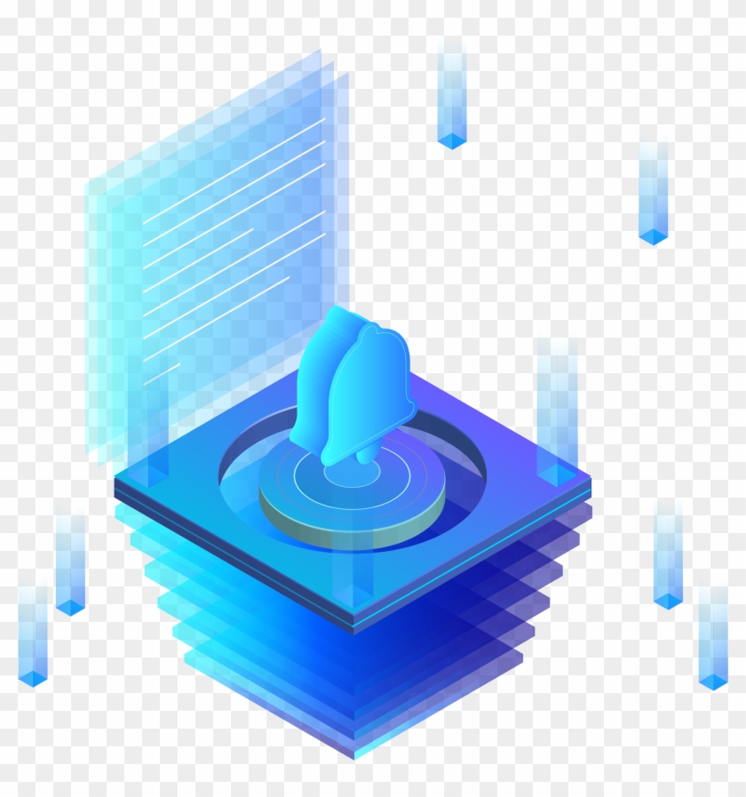 Icône De Notification Conception D'icône Effet Stéréo - Graphic Design Clipart